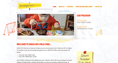 Desktop Screenshot of imagodeichildcare.com
